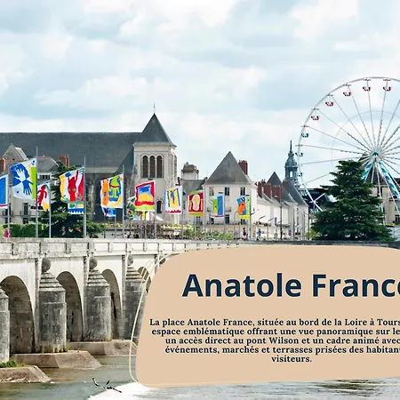 아파트 Familial 2 Chambres, 2 Salles De Bains 투르