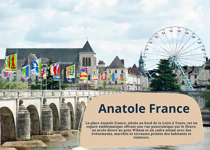 아파트 Familial 2 Chambres, 2 Salles De Bains 투르